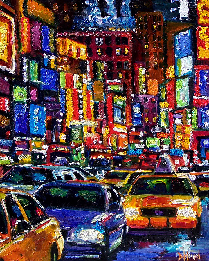 New York City Painting - New York City #1 by Debra Hurd