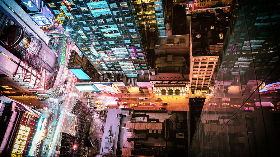 New York City Photograph - New York City - Night #1 by Vivienne Gucwa