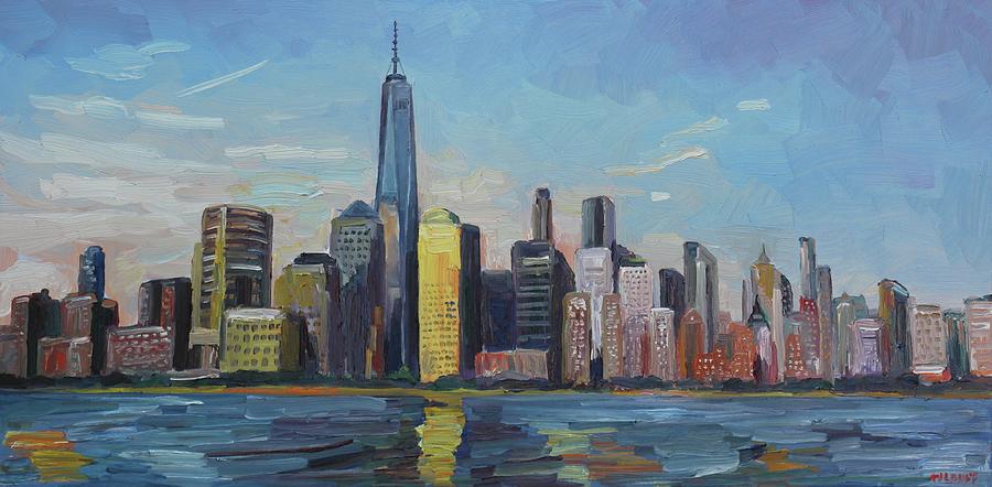 New York City Painting - New York Skyline #1 by John Kilduff