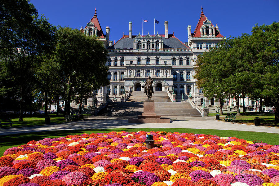 New York state capitol building #2 Photograph by Anthony Totah