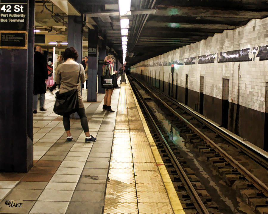 New York Subway #1 Photograph by Jake Steele - Fine Art America