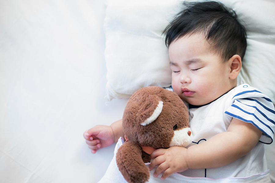 teddy bear with baby