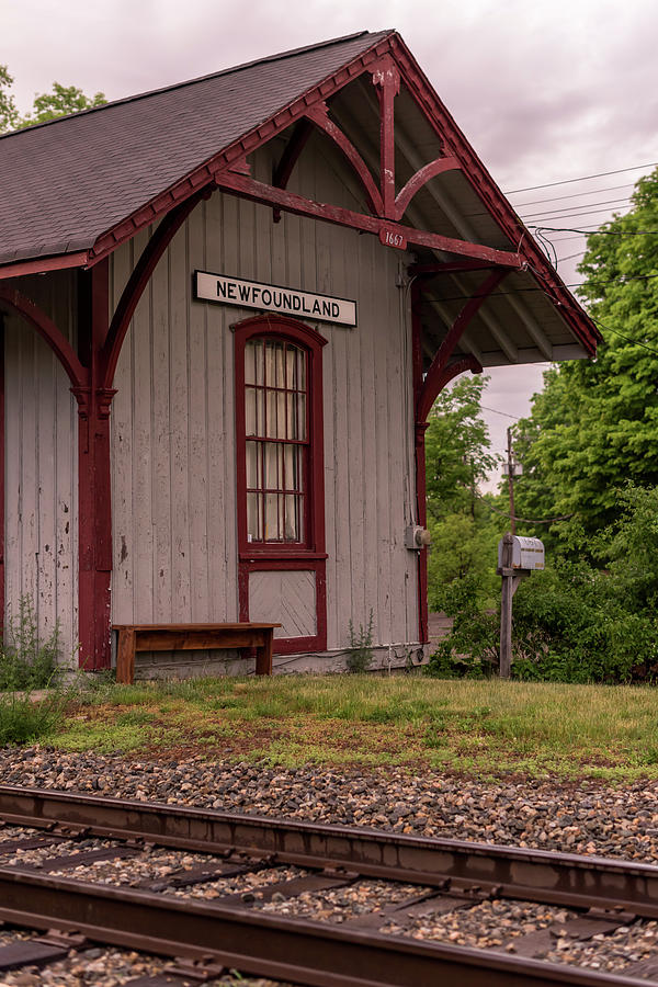 Newfoundland Train Station New Jersey #1 Photograph by Terry DeLuco