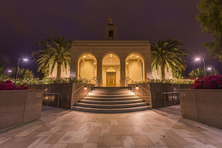 Newport Beach Temple #1 Photograph by Dustin LeFevre