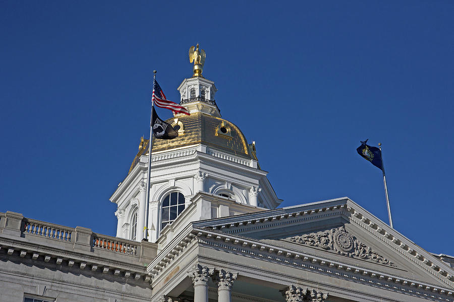 NH State Capital Building Photograph by David Lipsy - Fine Art America