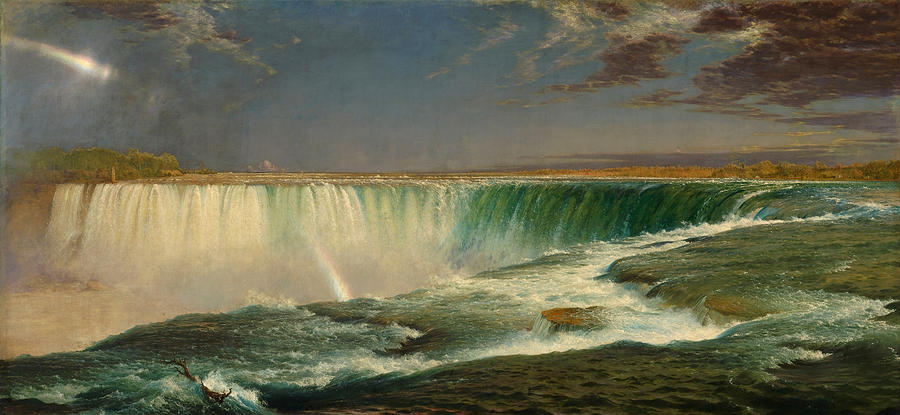 Frederic Edwin Church Painting - Niagara Falls #2 by Frederic Edwin Church