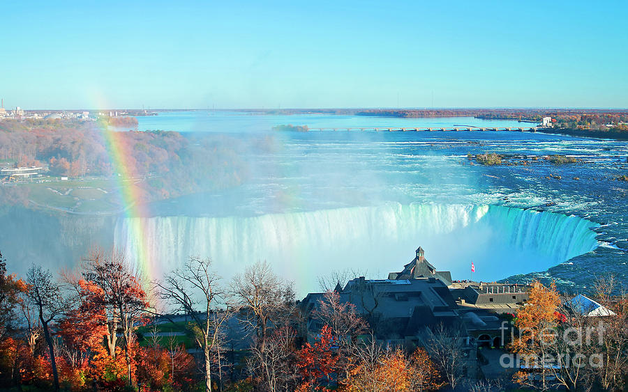 Niagara Falls Rainbow #1 Photograph by Charline Xia