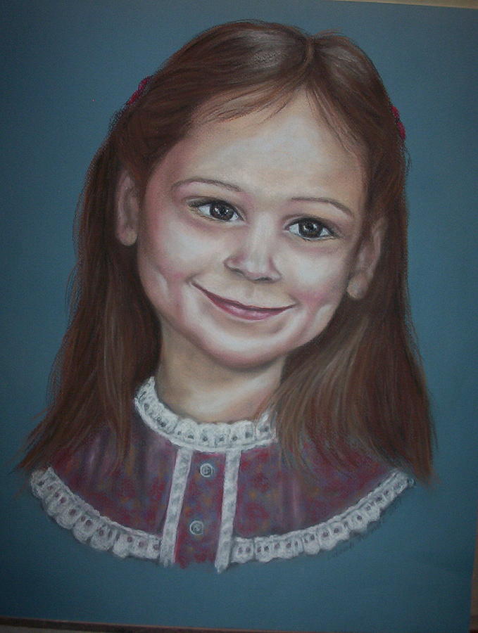 Portrait Pastel - Nibby #1 by Deborah Steinmetz