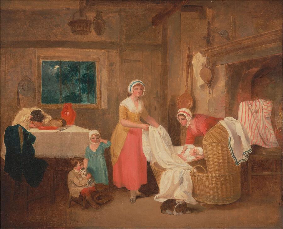 Night, from 1799 Painting by Francis Wheatley