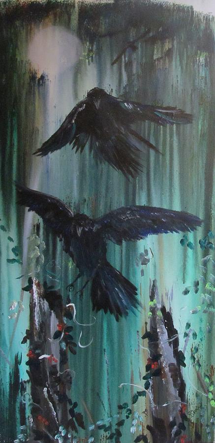night Watch #2 Painting by Susan Voidets