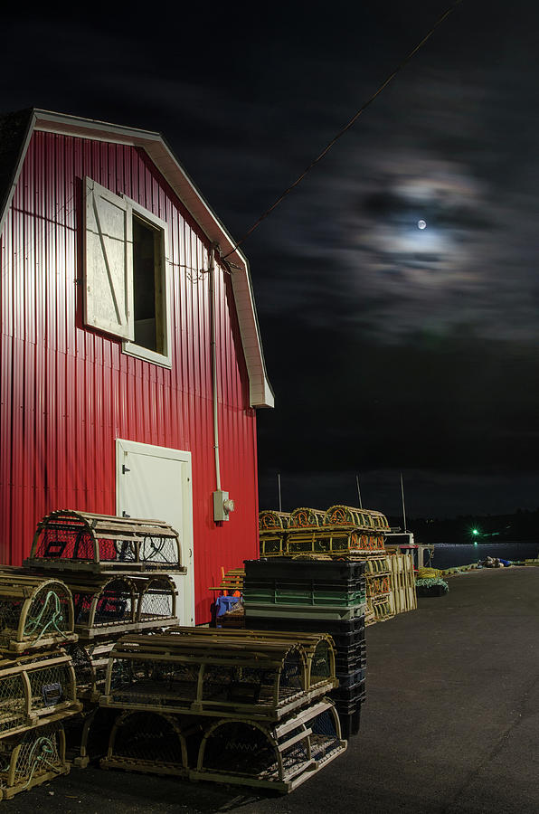 Nighttime on the wharf. #4 Photograph by Rob Huntley