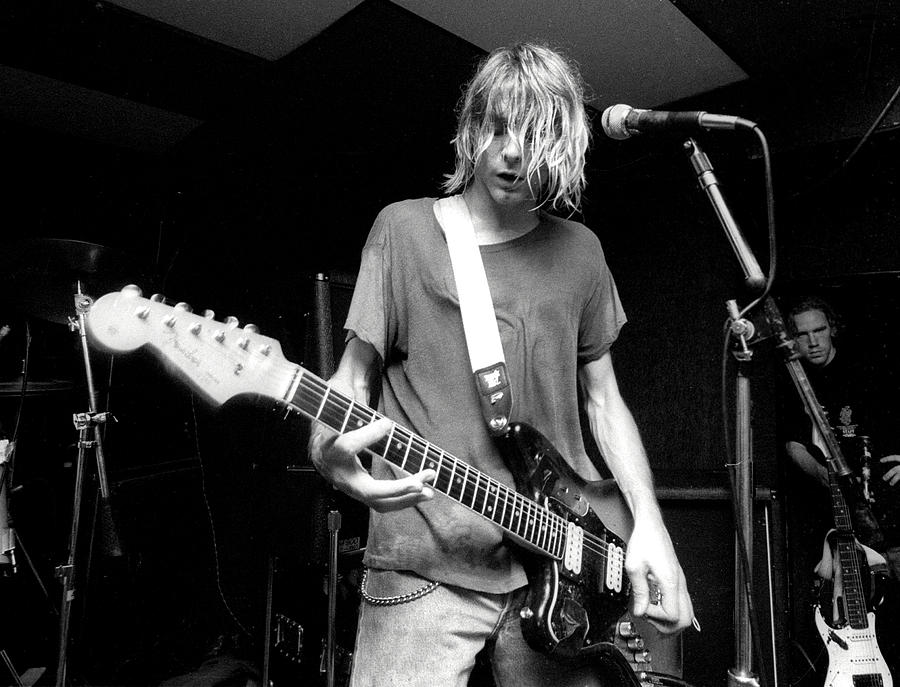 Nirvana 1991 Concert Photo No.4 Photograph by J Fotoman