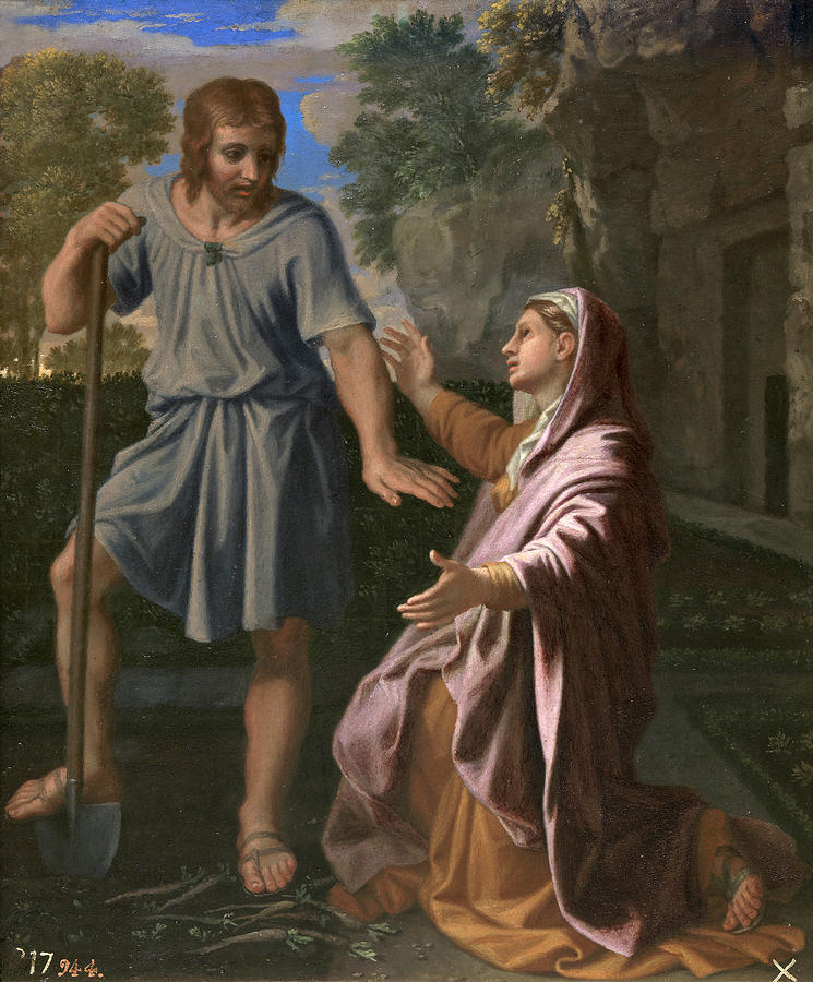 Noli Me Tangere #2 Painting by Nicolas Poussin
