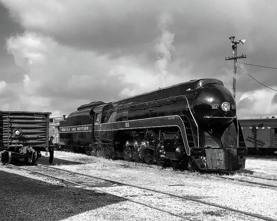 Norfolk and Western J-Class 611 #3 Photograph by John Black