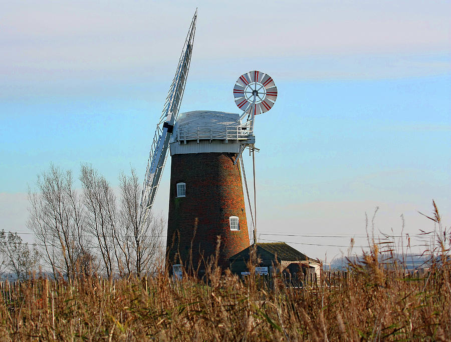 Norfolk Windmill #1 Photograph by Ed James