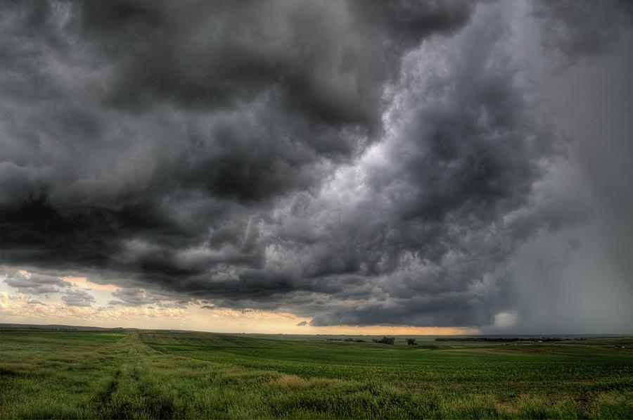 North Dakota Thunderstorm by Dave Rennie North Dakota Thunderstorm by Dave Rennie