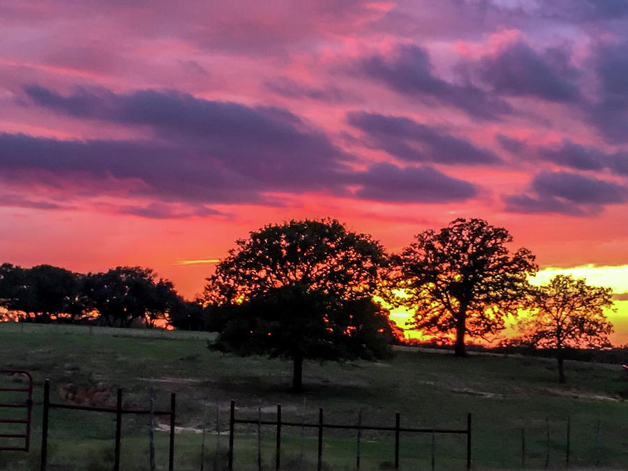 Weatherford Texas Sunset Photograph by Don Reynolds | Fine Art America