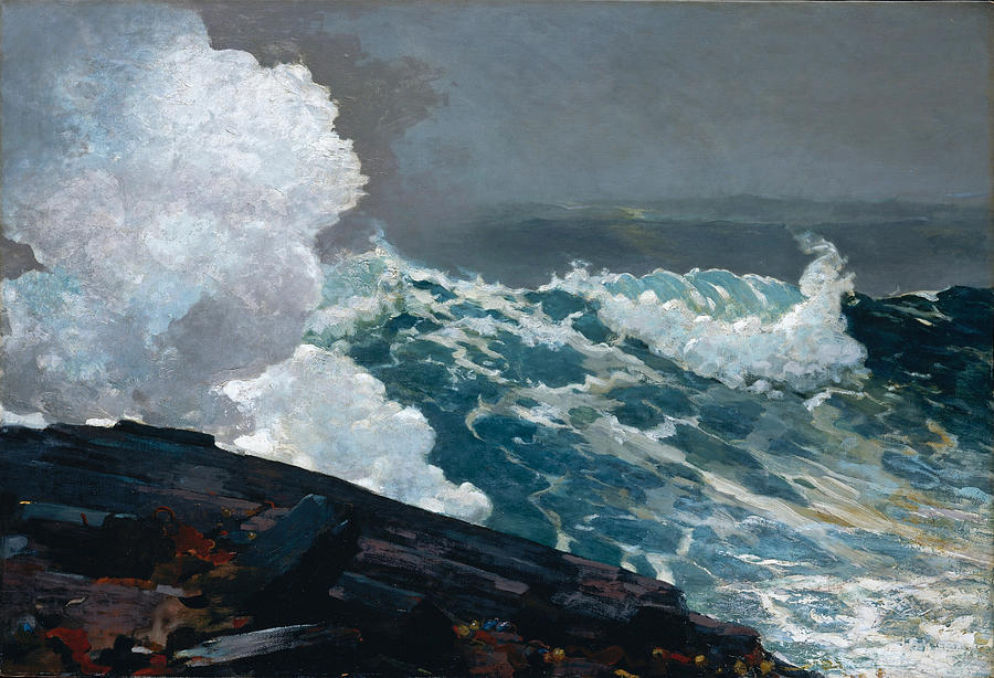 Northeaster Painting by Winslow Homer