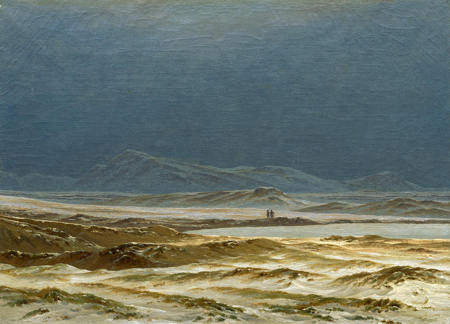 Northern Landscape. Spring #1 Painting by Caspar David Friedrich