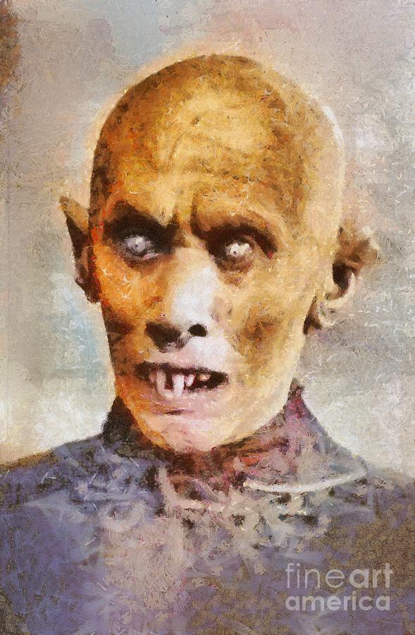 Nosferatu, Classic Vintage Horror Painting