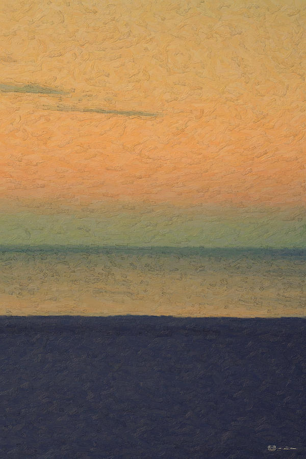 Abstract Photograph - Not quite Rothko - Breezy Twilight #1 by Serge Averbukh