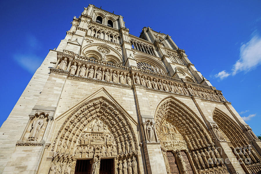 Notre Dame Paris #1 Photograph by Benny Marty