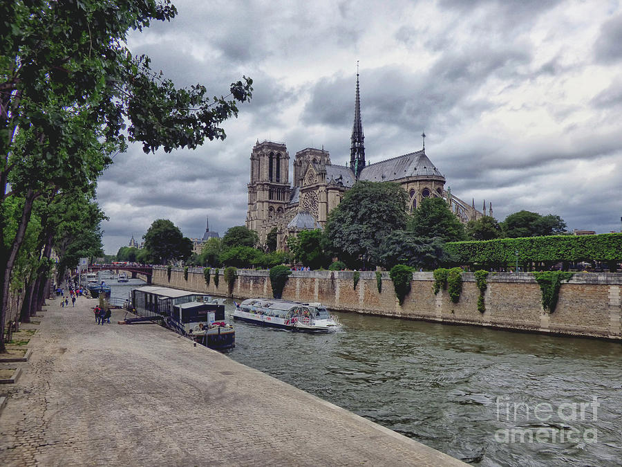 Notre Dame Paris #1 Photograph by Lynn Bolt