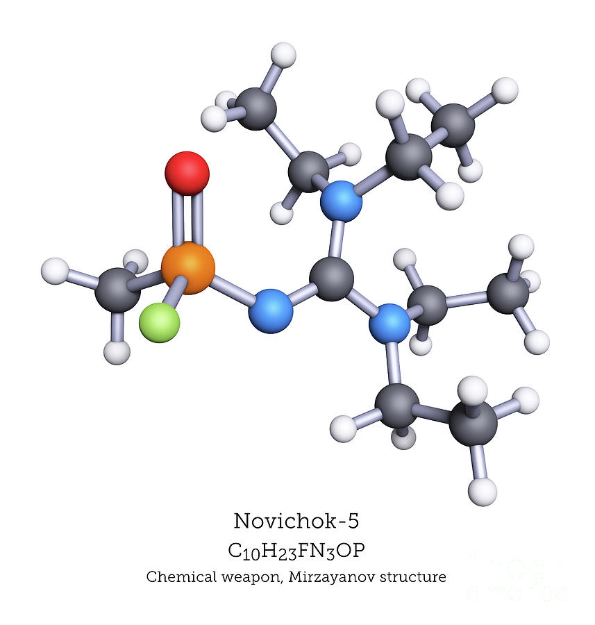 Acetylcholinesterase Photograph - Novichok #1 by Greg Williams