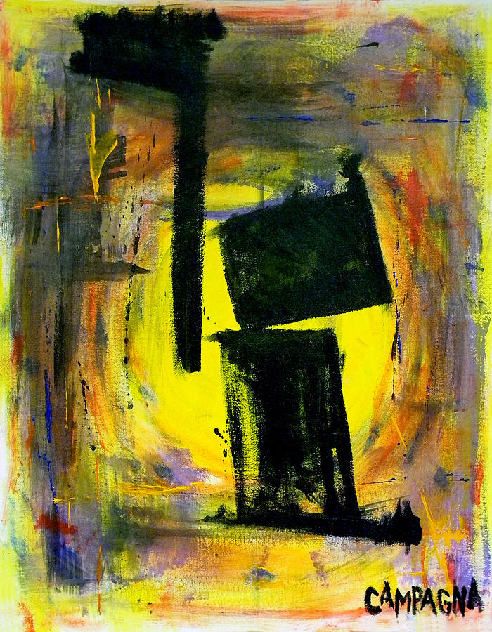 Nowhere To Hide #1 Painting by Teddy Campagna