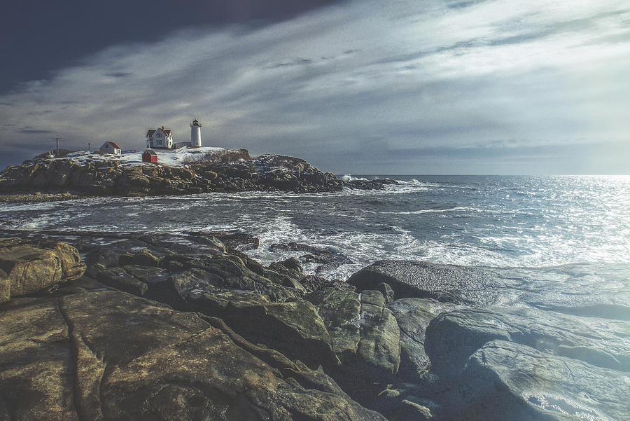 Nubble Lighthouse #1 Photograph by Bob Orsillo