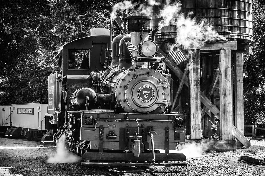 Number Seven Old Train #1 Photograph by Garry Gay