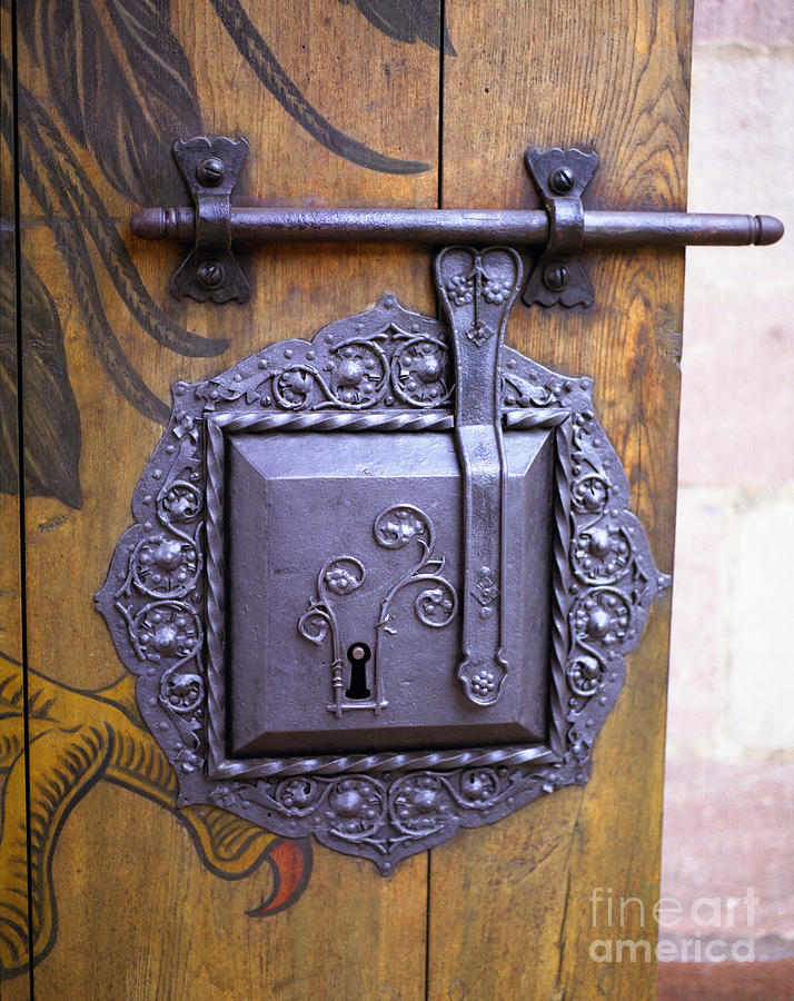 Nuremberg Castle Door Lock #2 Photograph by John Bowers
