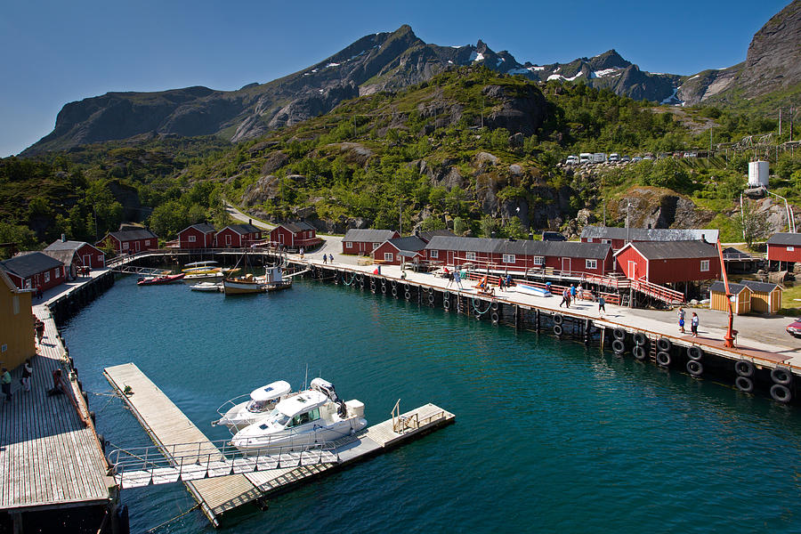 Nusfjord Fishing Village #1 Photograph by Aivar Mikko