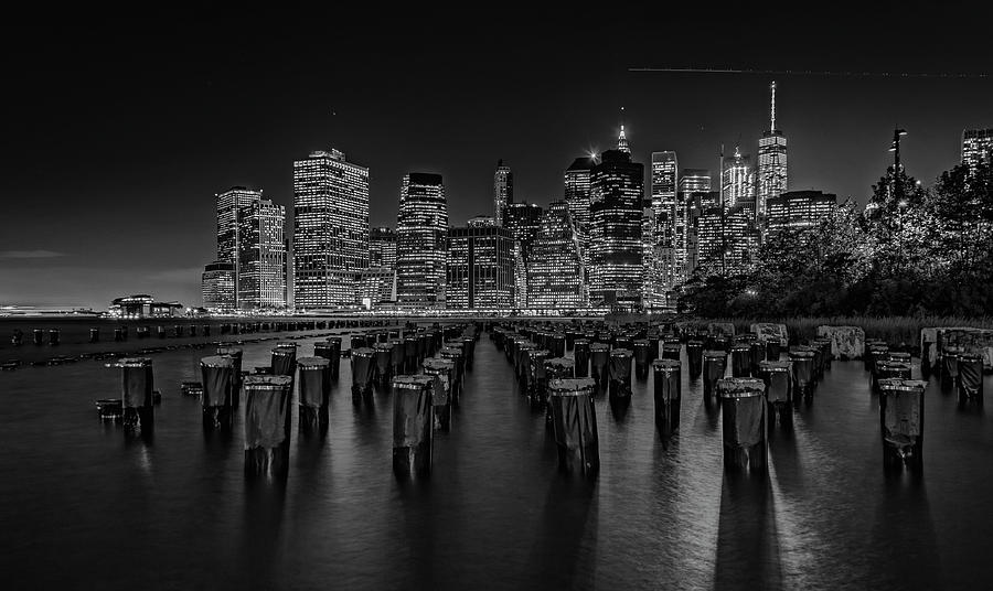 NYC at night #1 Photograph by Roni Chastain