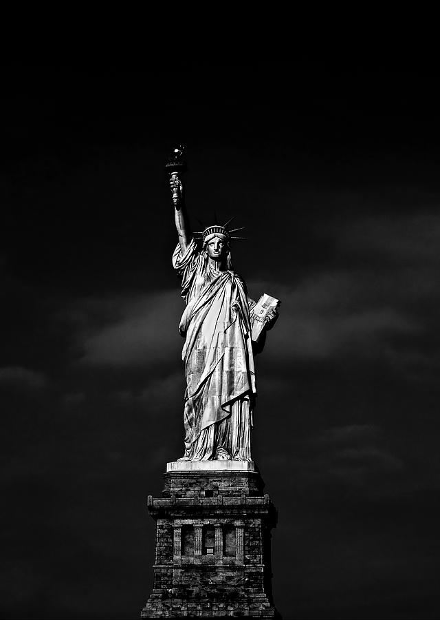 Architecture Photograph - NYC Miss Liberty #1 by Nina Papiorek