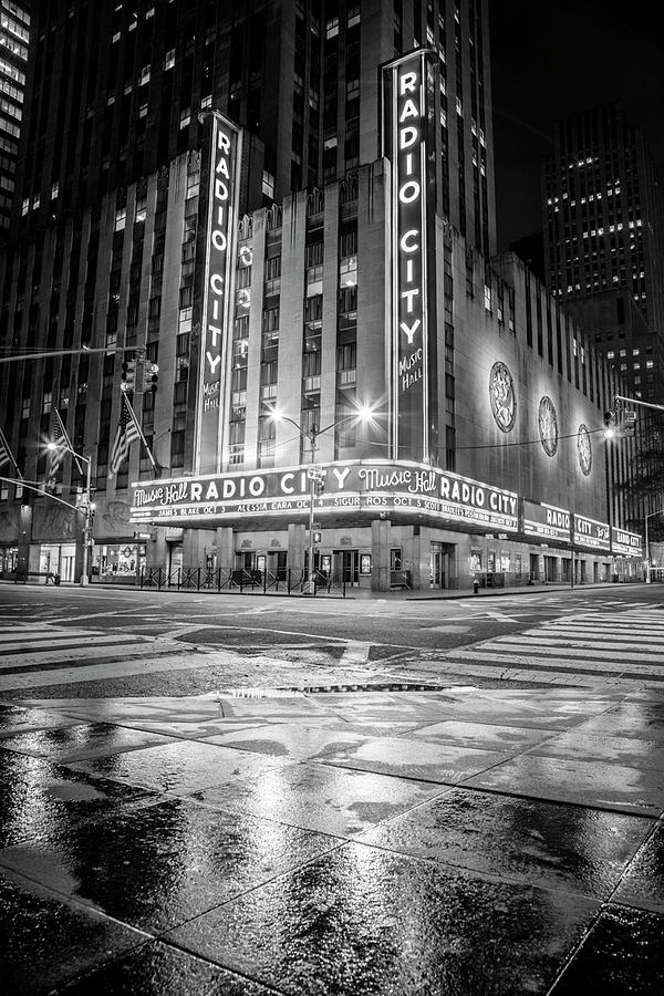 New York City Photograph - NYC Radio City Music Hall #1 by John McGraw