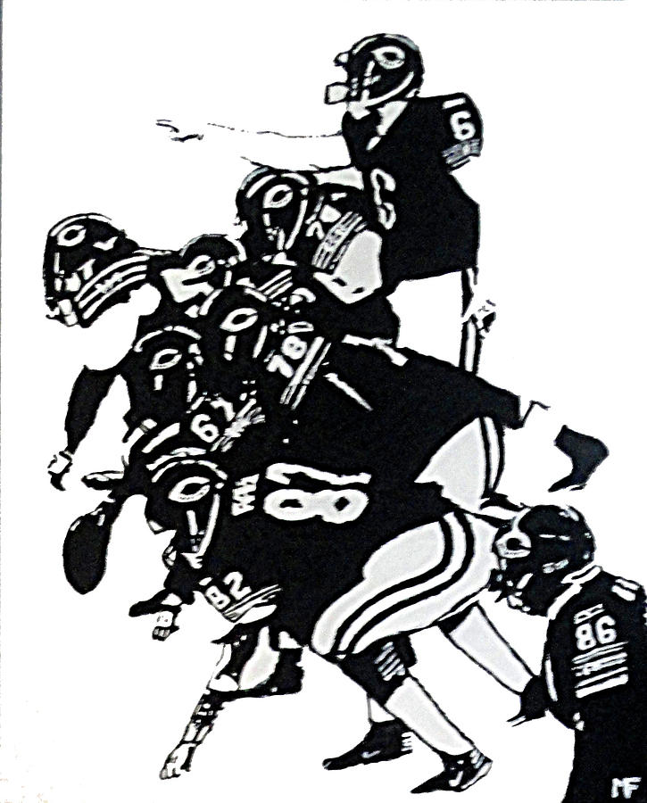O-Line Painting by Matthew Formeller