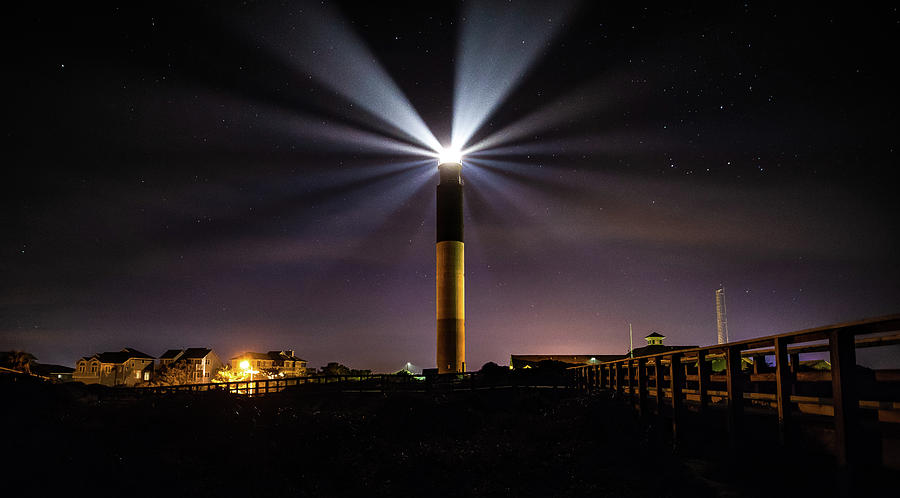 Oak Island Lighthouse Photograph by Nick Noble