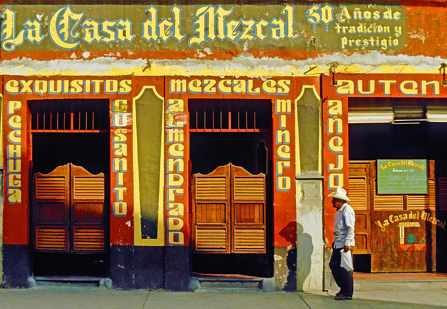 Oaxaca Saloon #1 Photograph by Dennis Cox