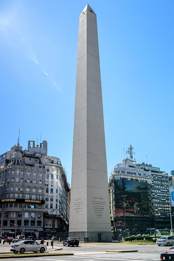 Obelisco de Buenos Aires #1 Photograph by Randy Scherkenbach - Fine Art ...