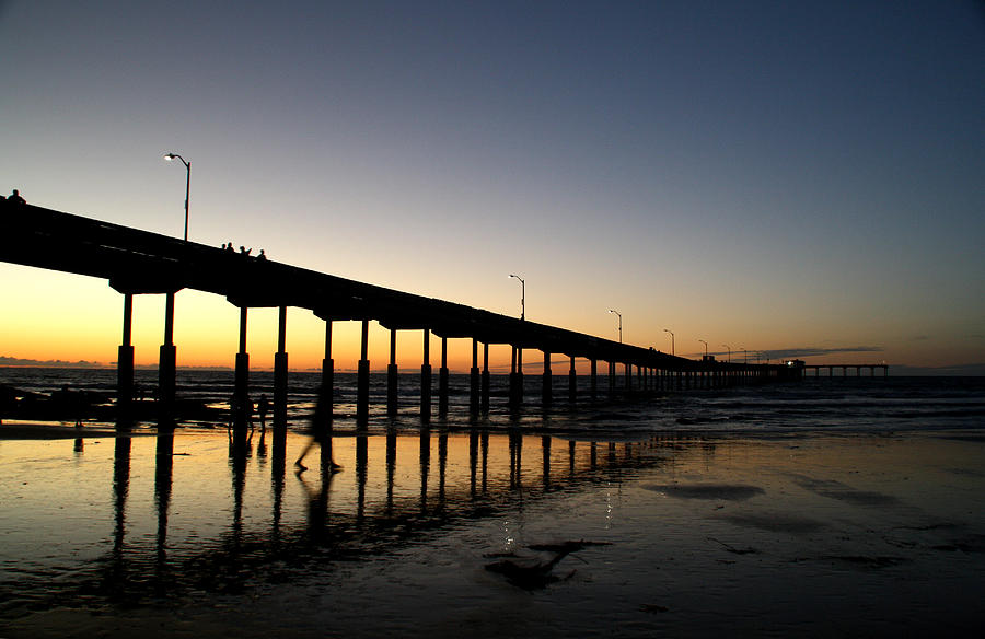 Ocean Beach Pier Photograph by Christopher Woods - Fine Art America