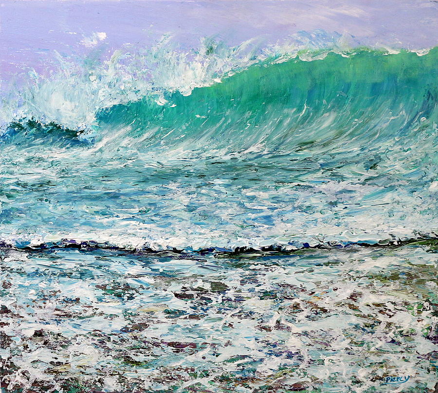 Ocean Surf Painting by Martin Piercy | Fine Art America