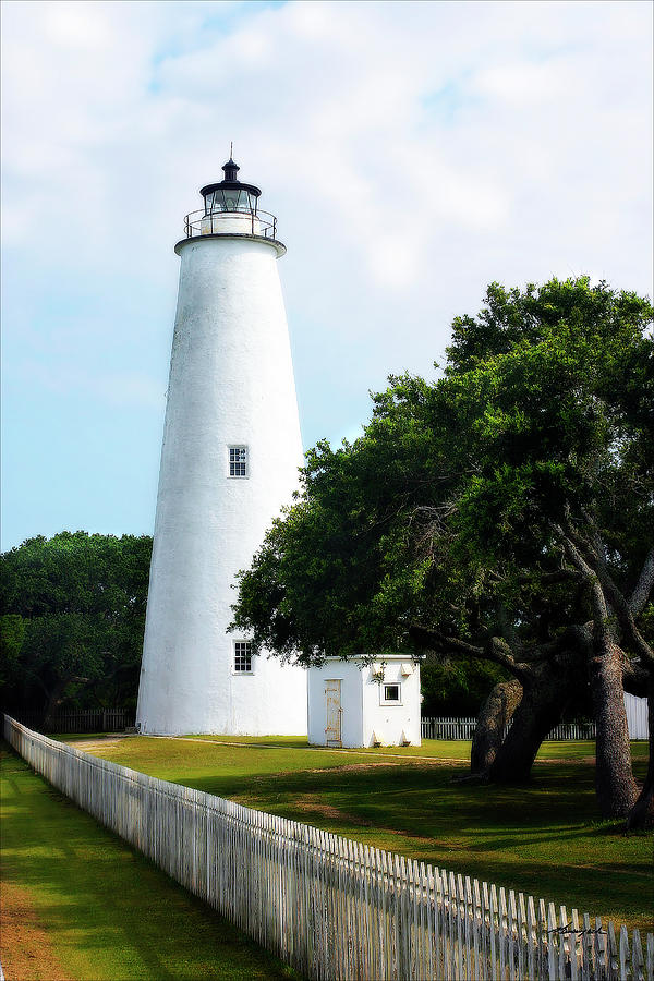 Ocracoke Lighthouse #1 Photograph by Alan Hausenflock