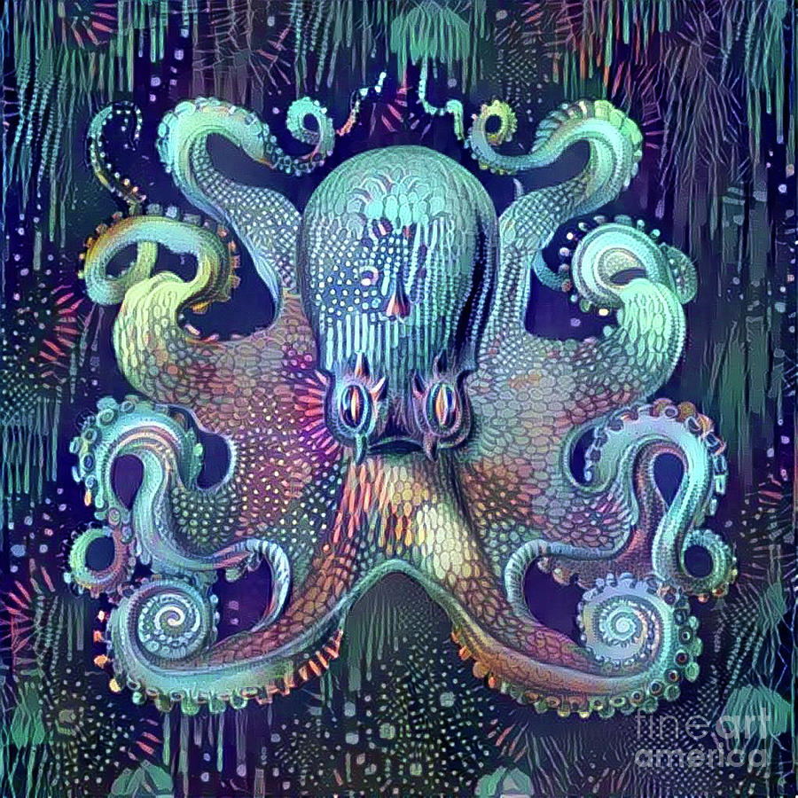 Octopus #1 Digital Art by Amy Cicconi