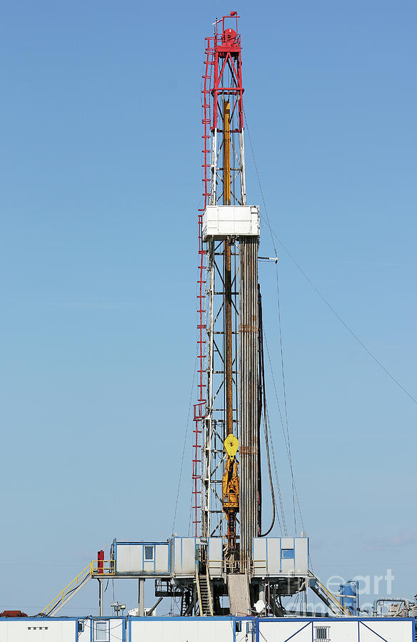 Offshore Oil Drilling Rig Photograph by Goce Risteski