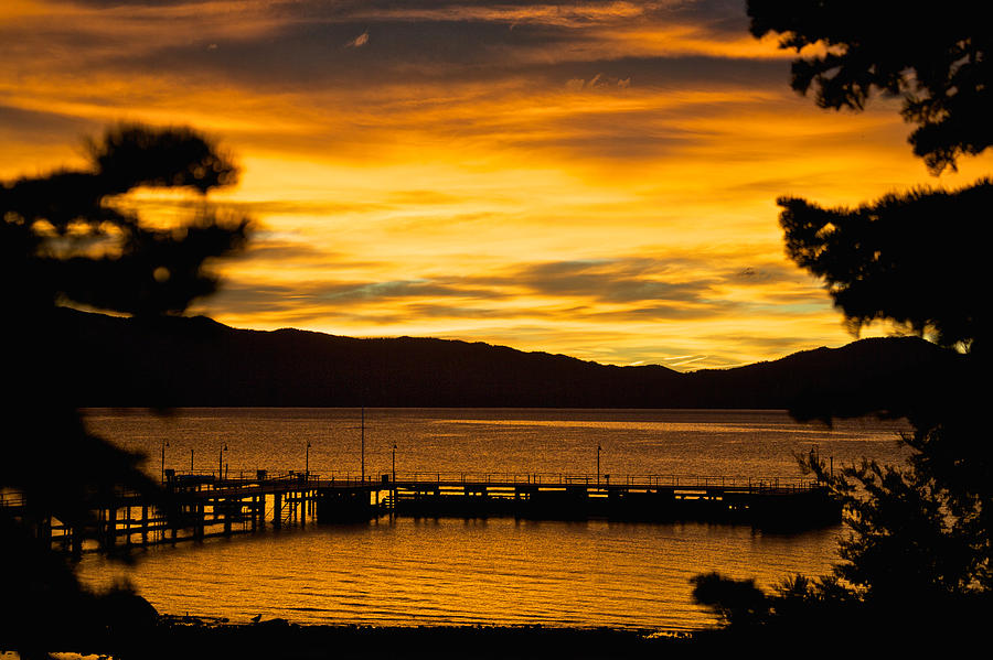 Oh Tahoe Glow #1 Photograph by Steven Lapkin