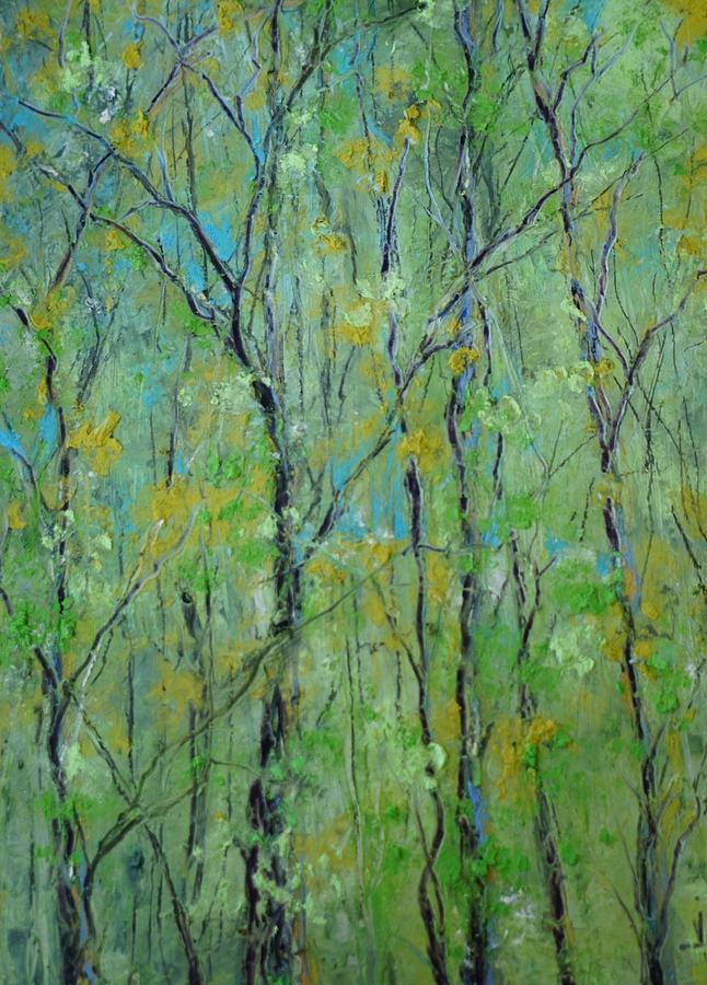 Awakening of Spring Painting by Robin Miller-Bookhout