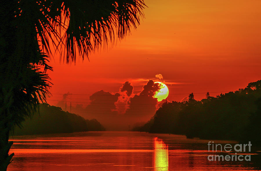 Okeechobee Waterway Sunrise #1 Photograph by Tom Claud