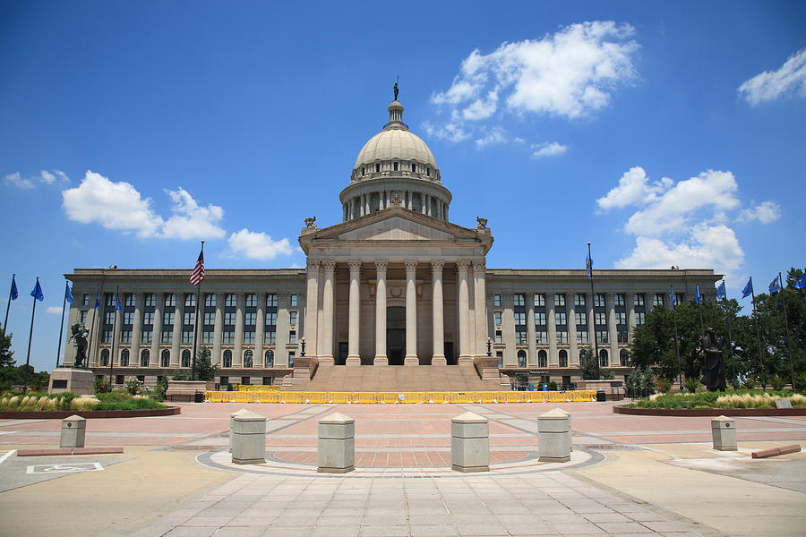 Oklahoma State Capitol Building #1 Photograph by Frank Romeo