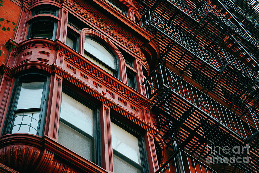 Old Buildings of Brooklyn Heights Neighborhood Photograph by Edi Chen ...